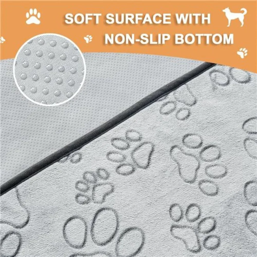 Reusable Puppy Pads, 2 Pack Washable Pee Pads for Dogs, Waterproof Non Slip